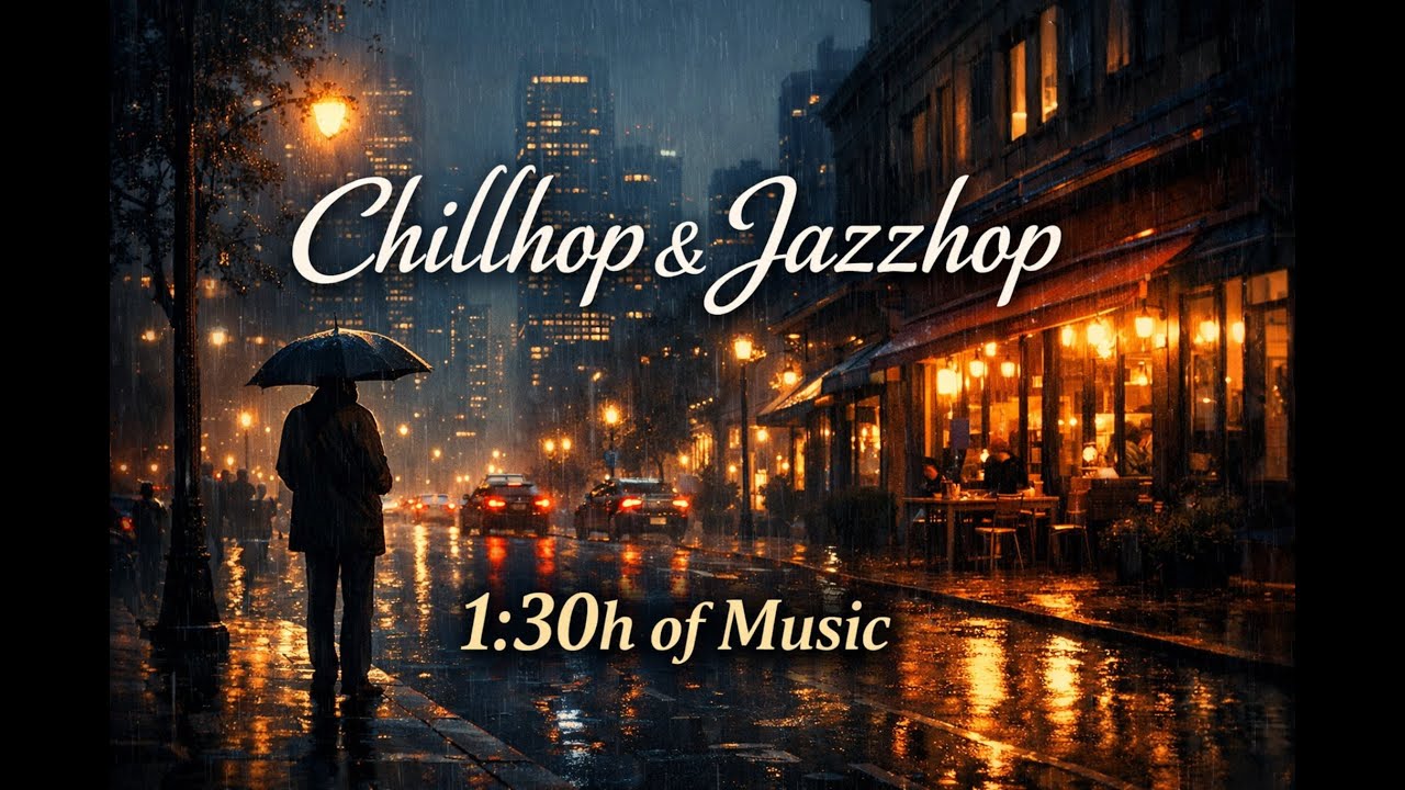 1:30h of Chillhop & Jazzhop Instrumental | Smooth Music for Relax, Focus & Night Vibes
