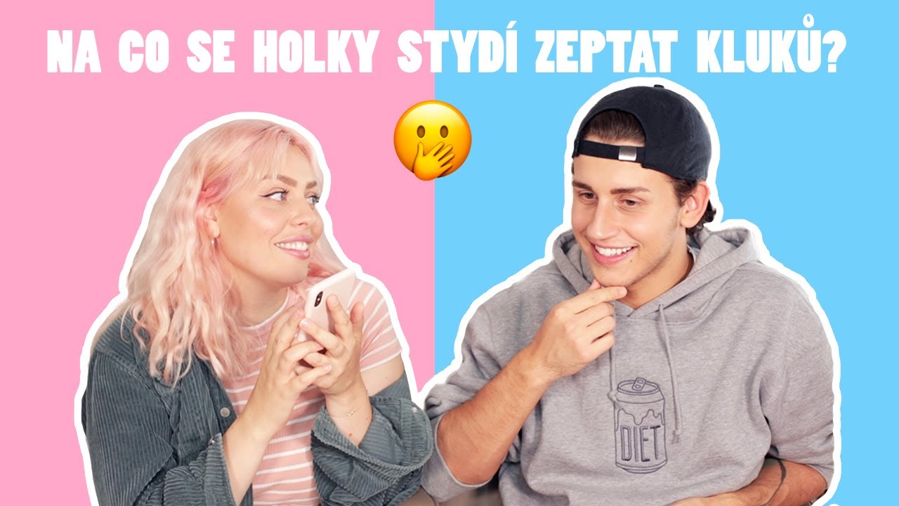 (15+) NA CO SE HOLKY STYDÍ ZEPTAT KLUKŮ ft.@Honza Málem Jůtuberem*proč se kluci neholí?