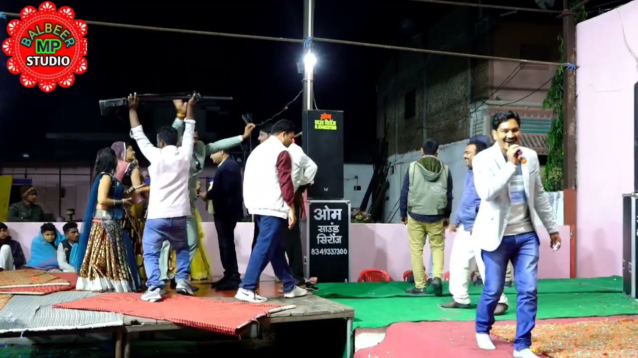 धुआंधार जबावी राई मुकाबला बलवीर राजपूत माही मासूम 
