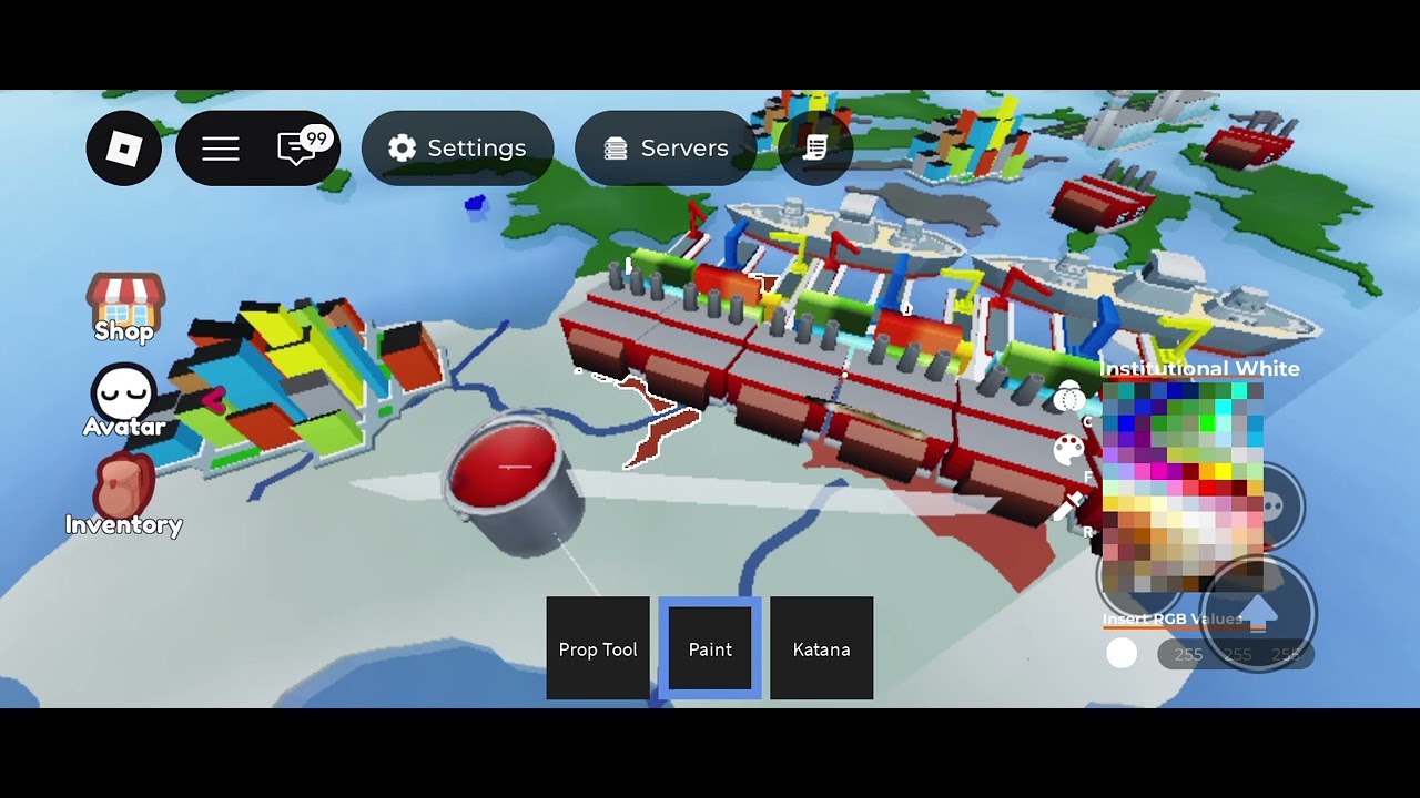South Korean empire X zombie apocalypse (independence to empire)#countryballs #roblox 