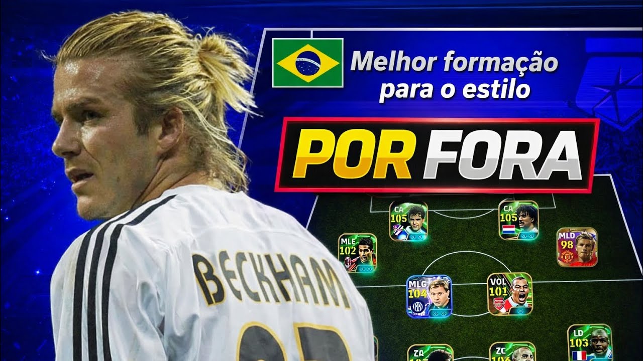 ESSA É A MELHOR FORMAÇÃO PARA O ESTILO POR FORA NO EFOOTBALL MOBILE | GAMEPLAY 