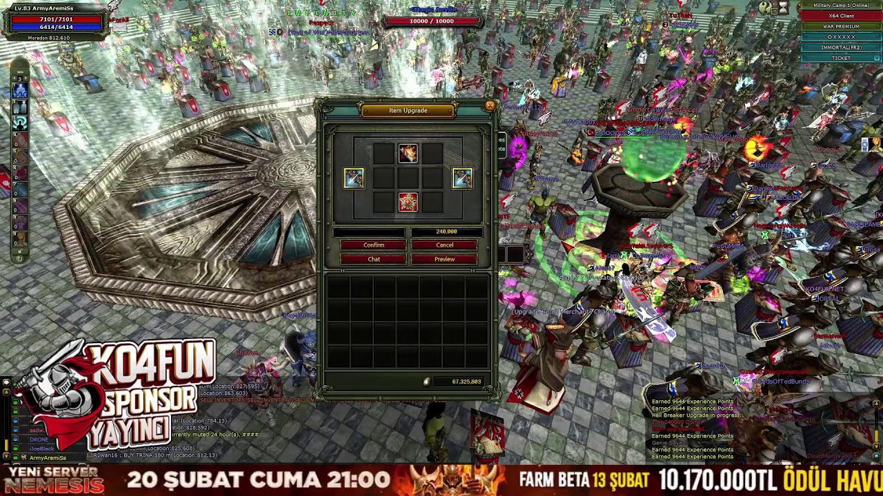 🏆#KO4FUN IMMORTAL 🔥PRİME PK TİME 🔥 #KnightOnline 🔥 #PvPServer🔥🏆