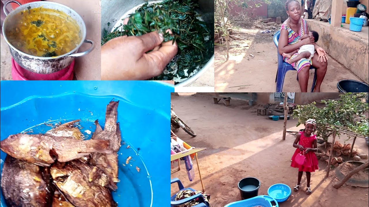 SUNDAY VLOG: A TYPICAL SUNDAY IN AN AFRICAN HOME//COOKING SPECIAL NATIVE DELICACY