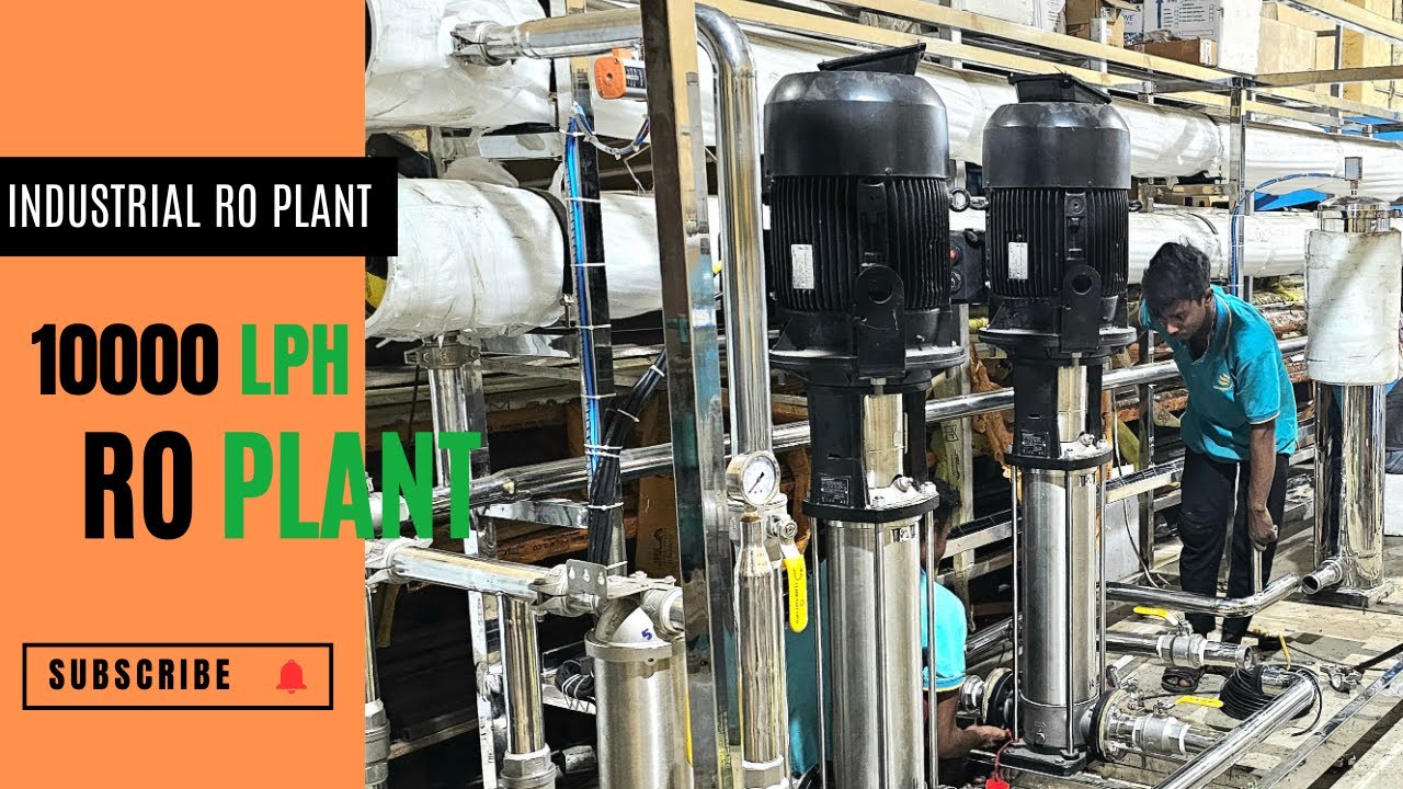 Industrial Ro Plant | 10000 LPH Ro Plant | Industrial Water Treatment Plant | High Flow Ro.