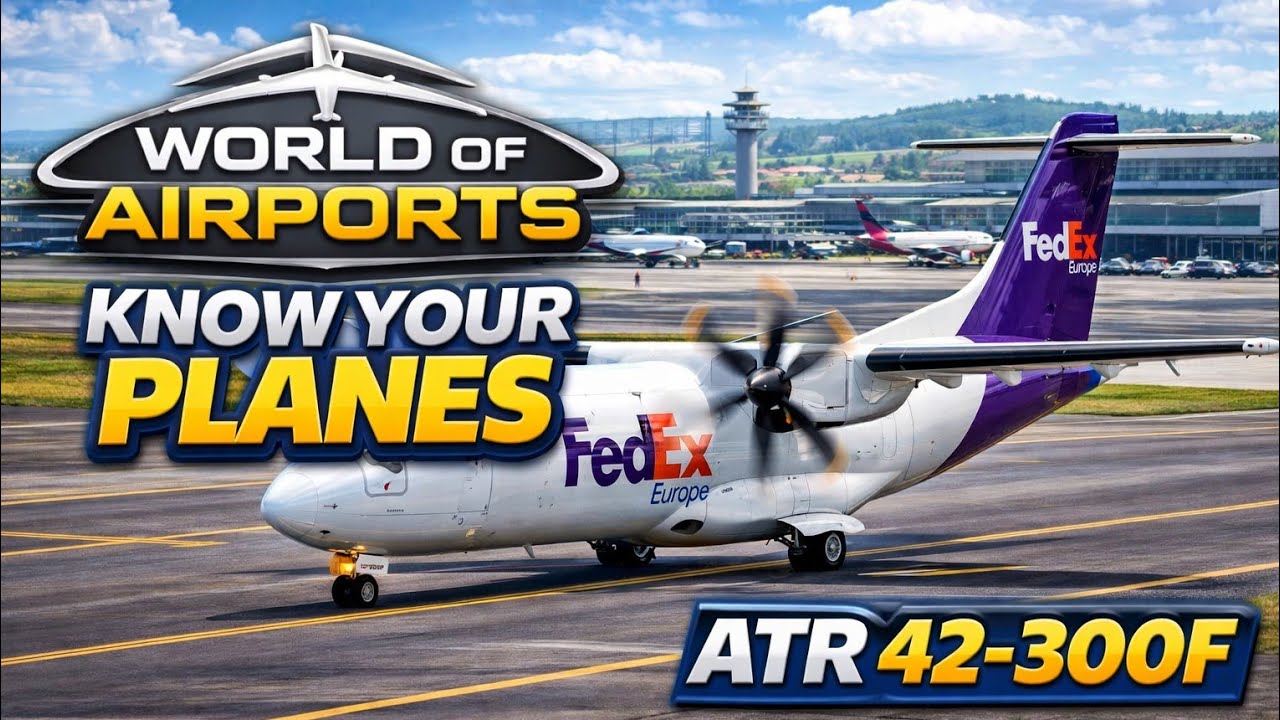 AT43F - FedEx Europe | World of Airports: Know Your Planes