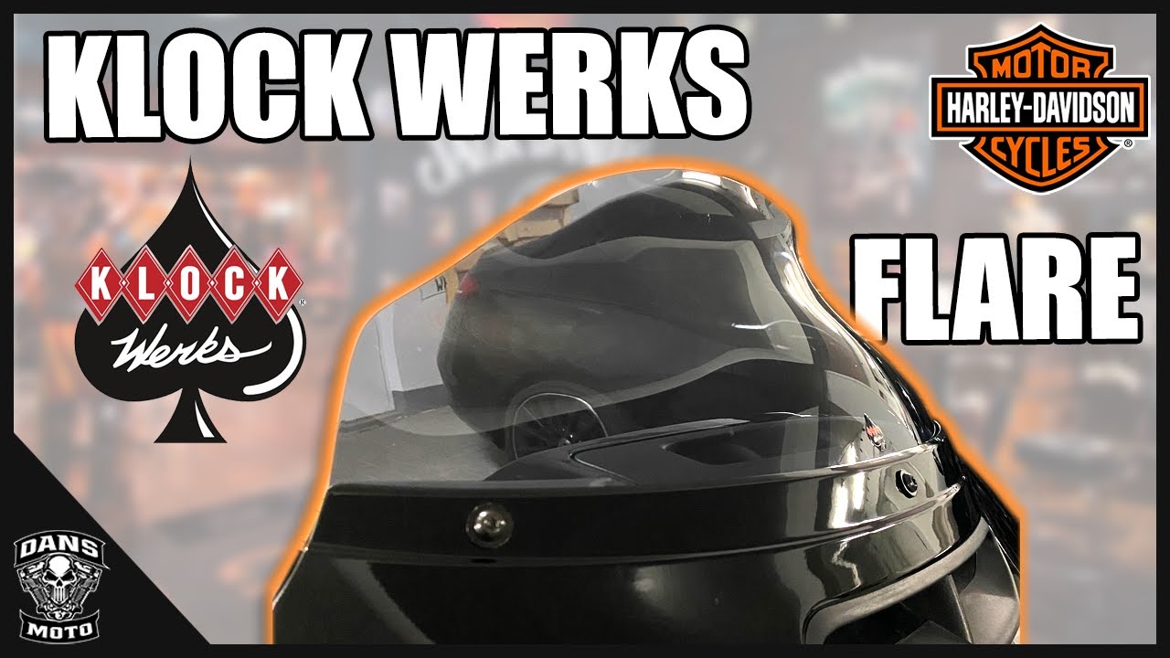KLOCK WERKS FLARE Windshield Street Glide Special | MotoVlog | Dans Moto