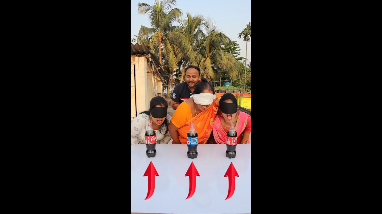 পারলে *Cold Drinks খাও - Funny Challenge Video 😂