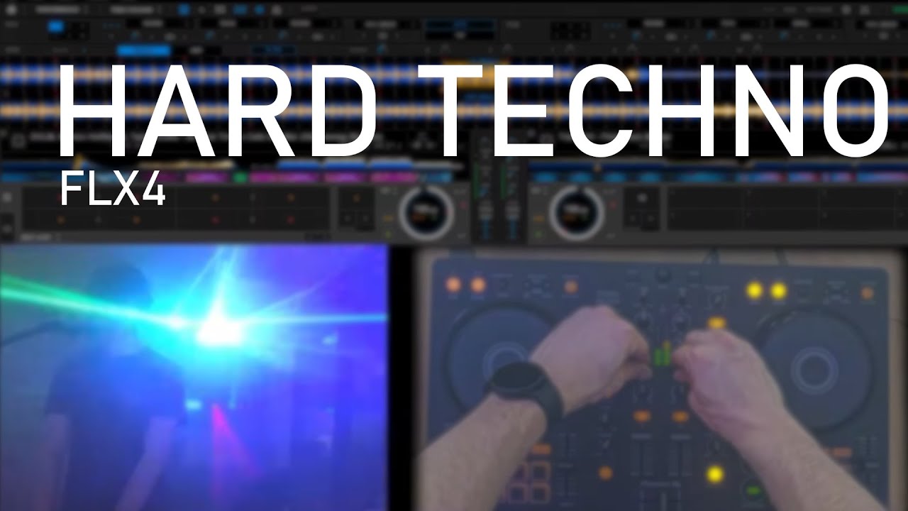 Hard Techno mix - DDJ FLX4 - Diverse Techno Set