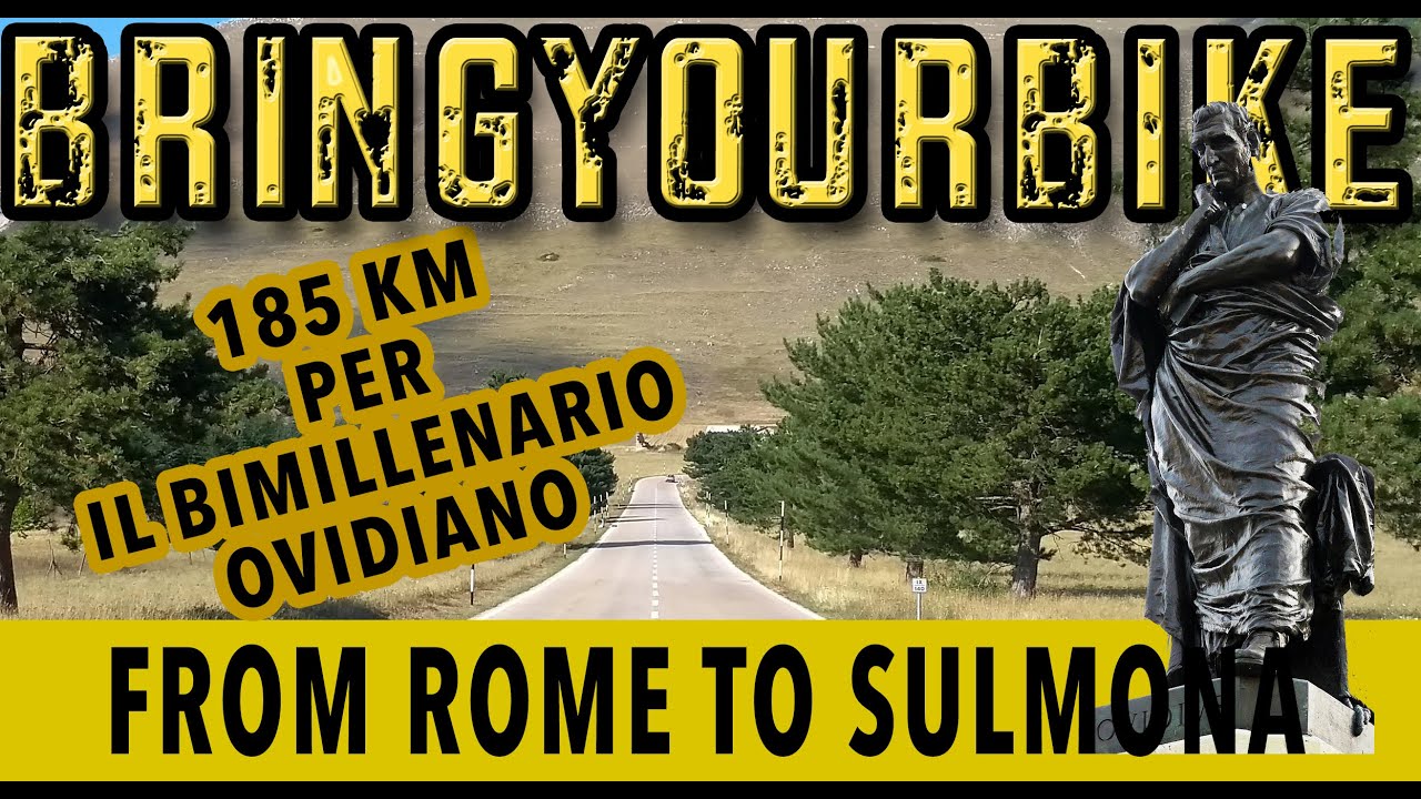 Roma – Sulmona in bici per il Bimillenario Ovidiano
