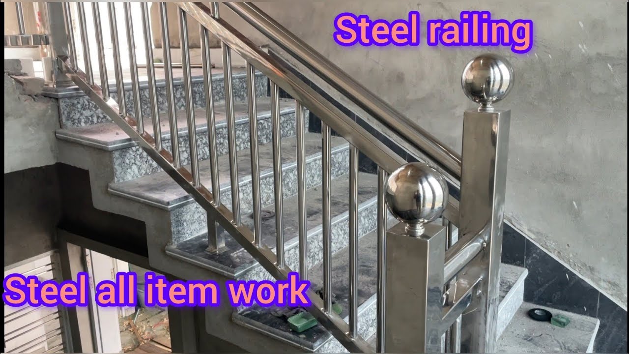 steel railing design and simple #wedding #stainless steel railing