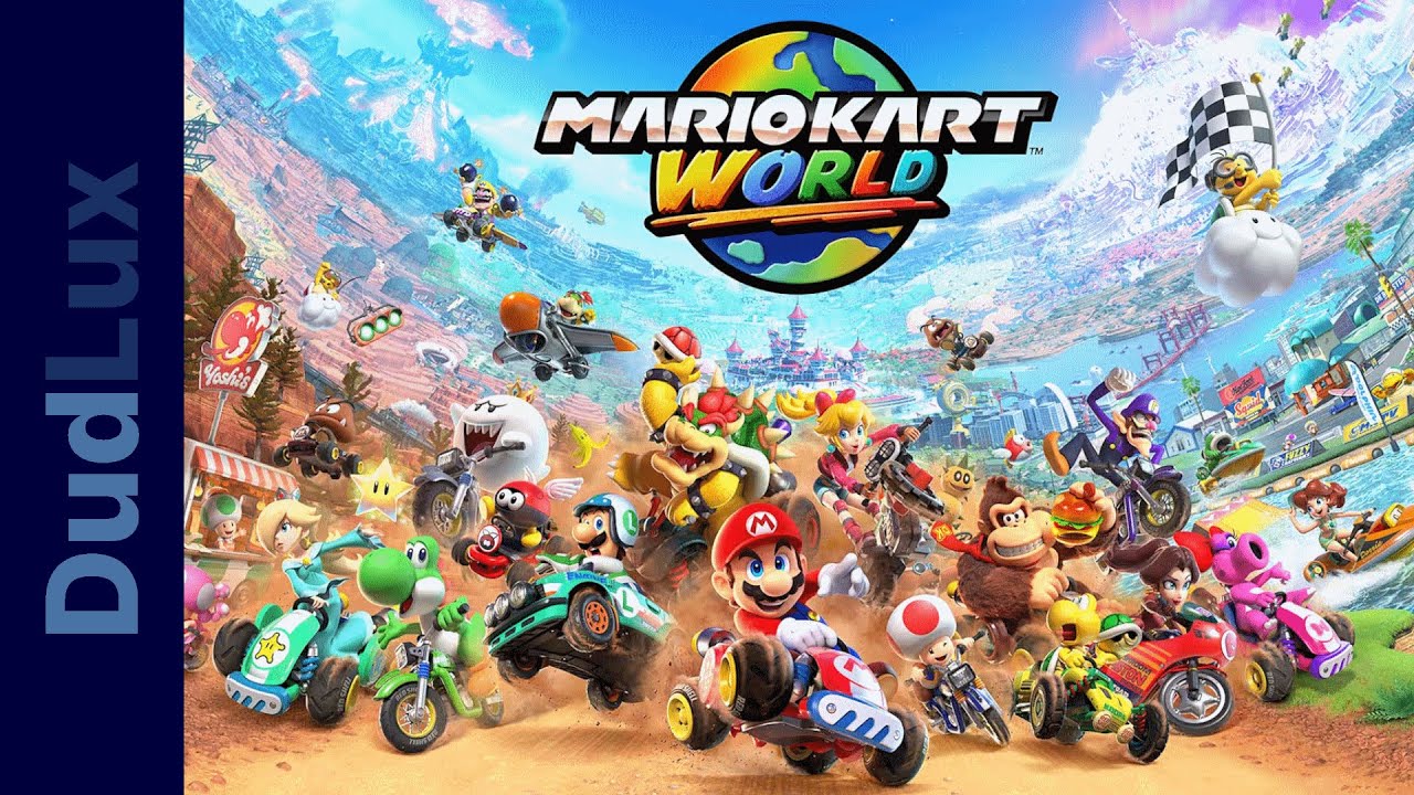 DudLux Live | Mario Kart World | Knockout Tour!