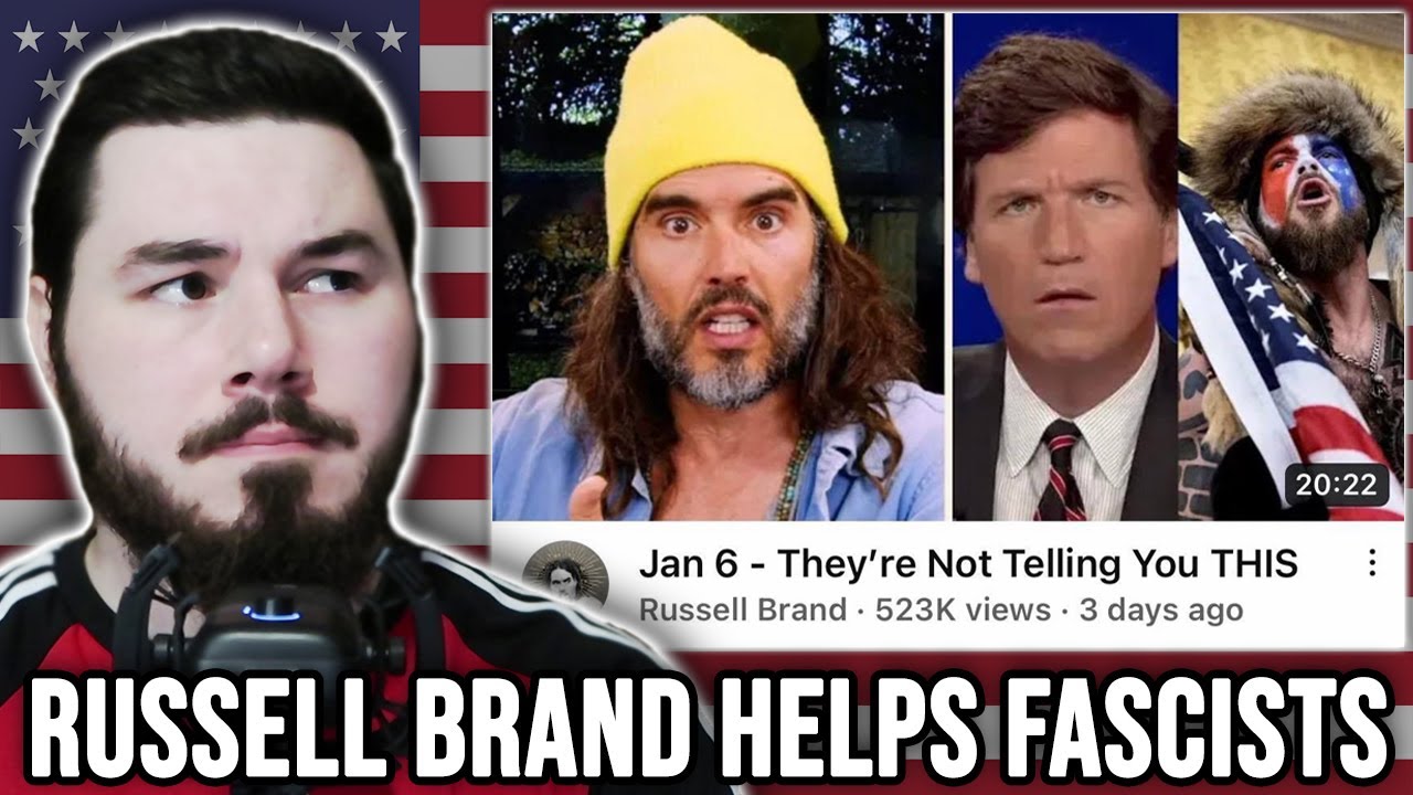 How Russell Brand's Right-Wing GRIFT Helps American FASCISM