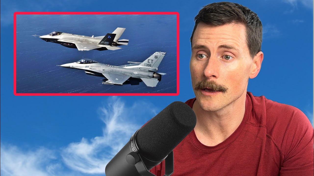 F-16 Vs F-35 DCS Dog Fight Reaction