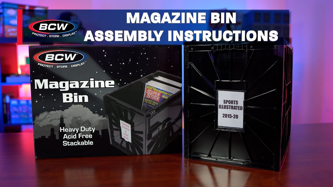 Magazine Bin Assembly Instructions