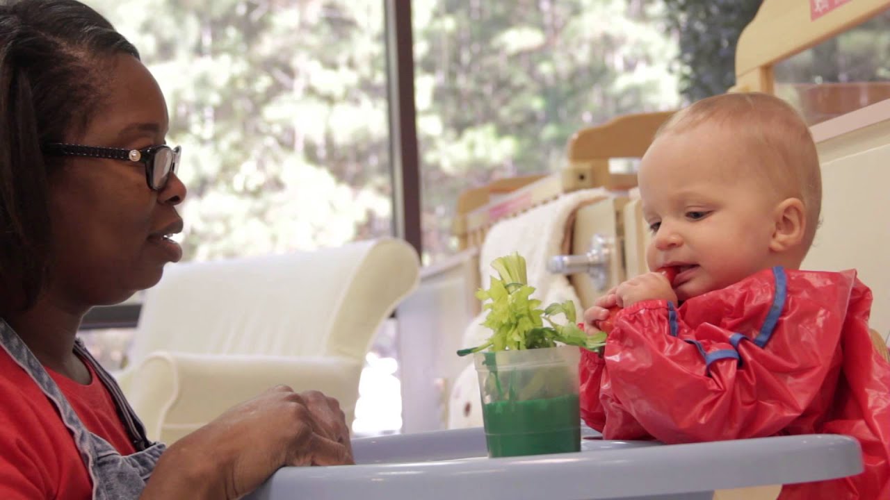 Infant Science and Art Activity at Bright Horizons