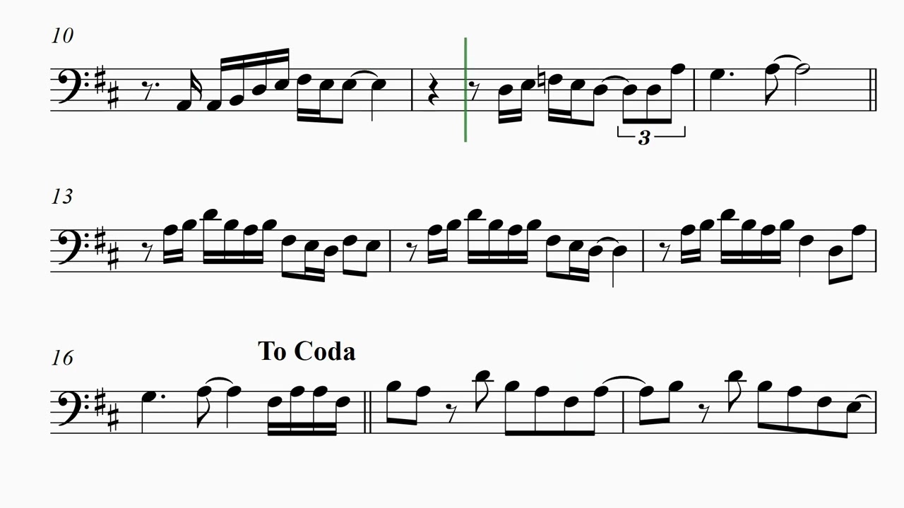 Daniel Caesar - Best Part ft. H.E.R | Cello Sheet Music