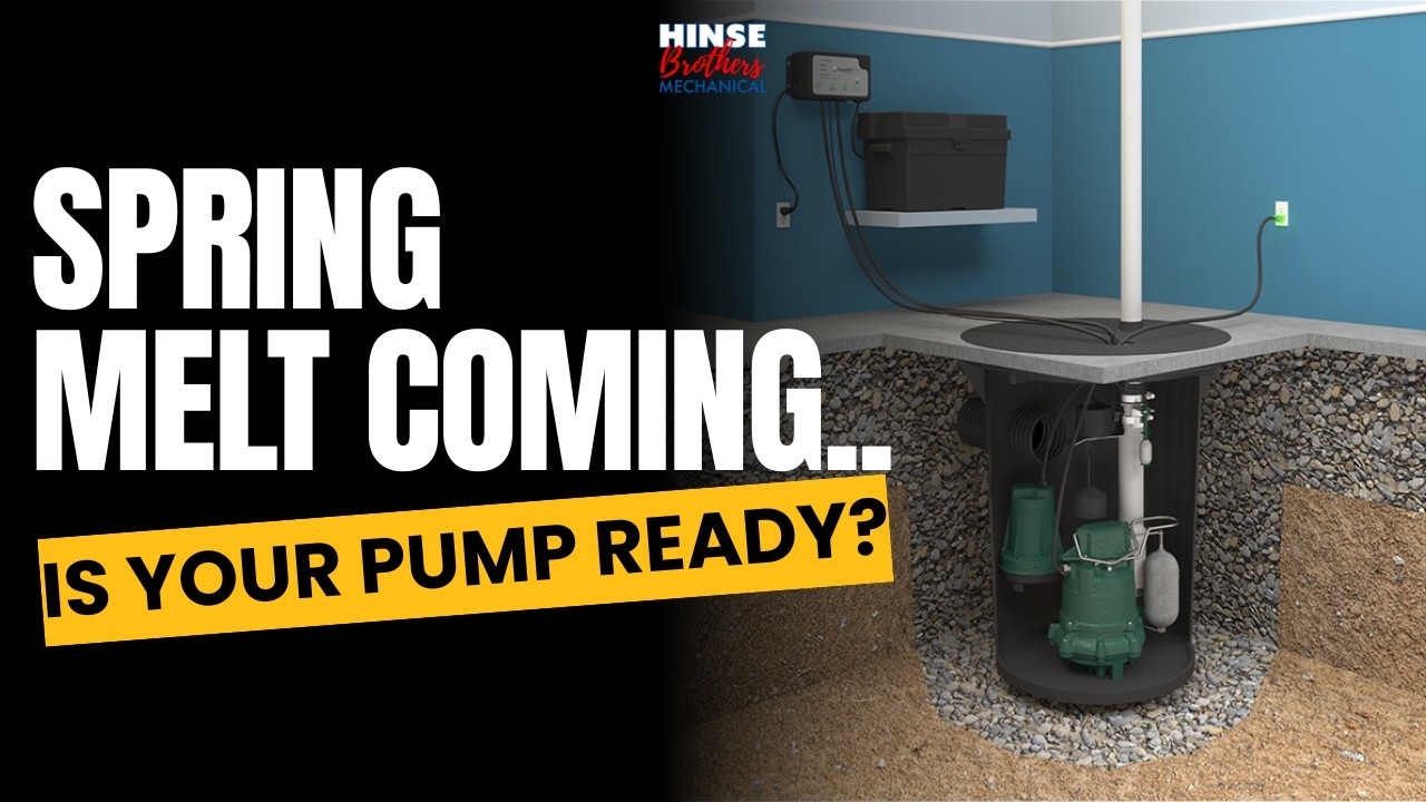 Spring Melt Prep: Is Your Sump Pump Ready? | Edmonton Plumbing Tips
