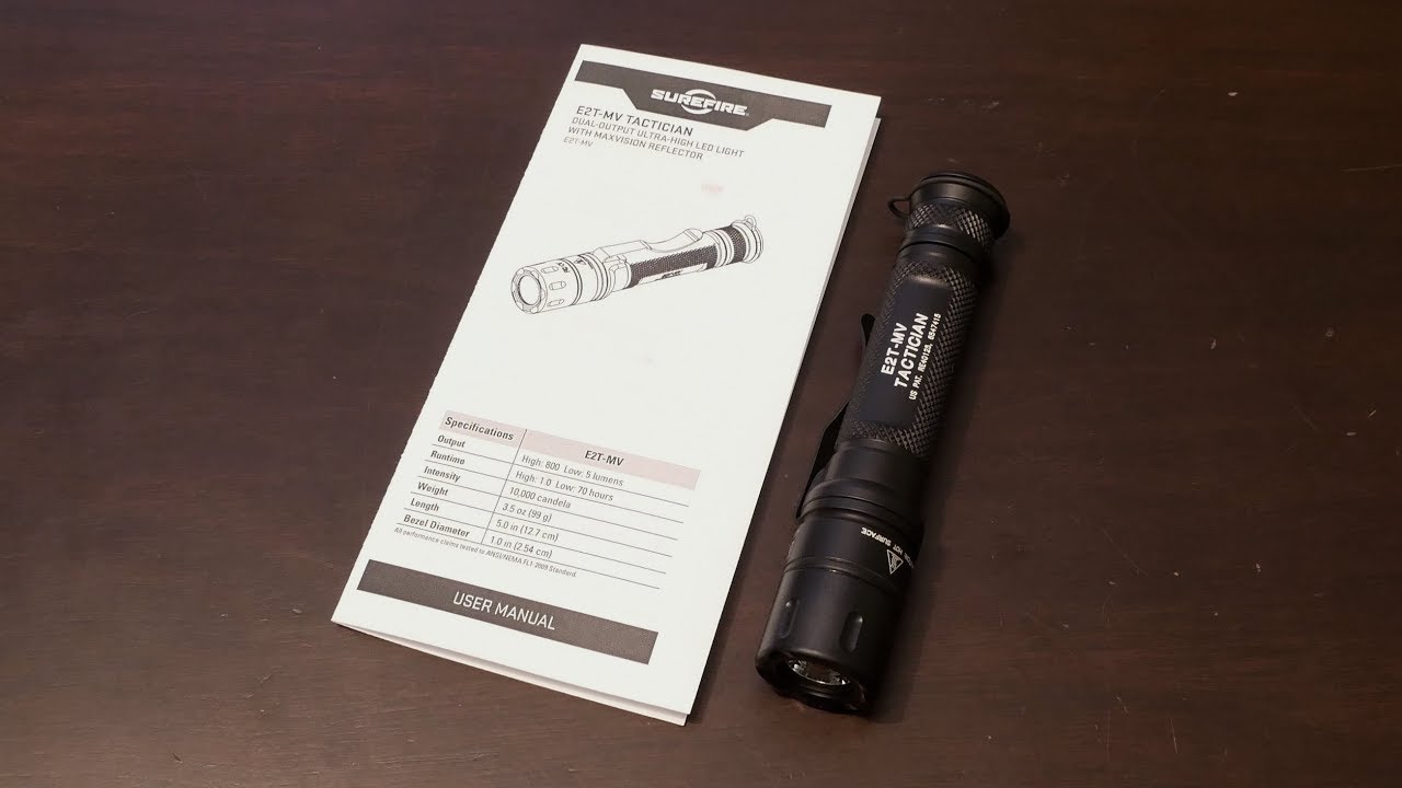 Surefire Tactician: Tabletop, Initial Thoughts, Beam Shots/Comparisons, and Thoughts After Some Use
