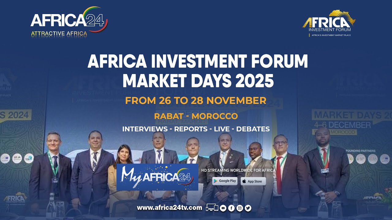 🔴Live &ndash; Opening Ceremony Africa Investment Forum 2025 Market Days &ndash; Rabat, 🇲🇦 Morocco