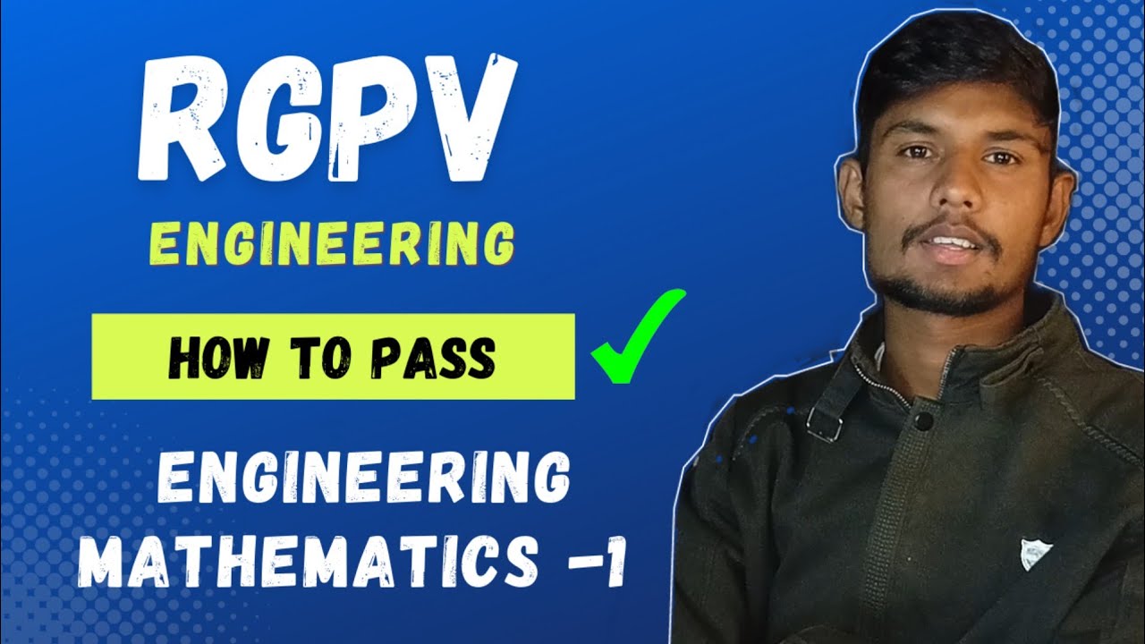 Engineering mathematics 1 || how to pass rgpv M1 , important quetions , tips  rgpv engineering math