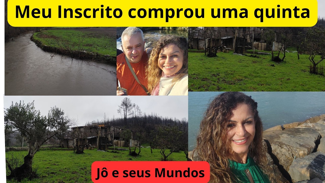 Uma linda quinta que meu inscrito comprou em Casegas direto com a proprietária. Jô e seus Mundos