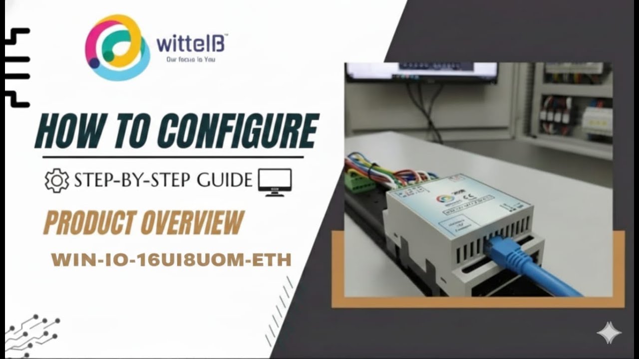 Setup and Configuration IO Module w16 Universal I/P, 8 Universal O/P with Modbus RTU and Modbus TCP