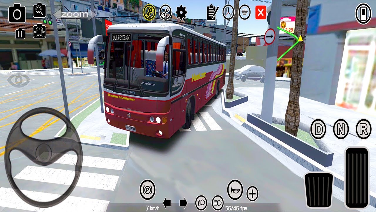 Tight Turns in the City - Bus Simulator Fun Gameplay