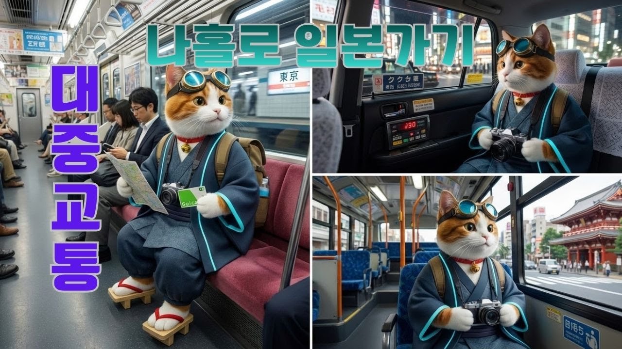 나홀로 일본여행시리즈(대중교통편 50문장)