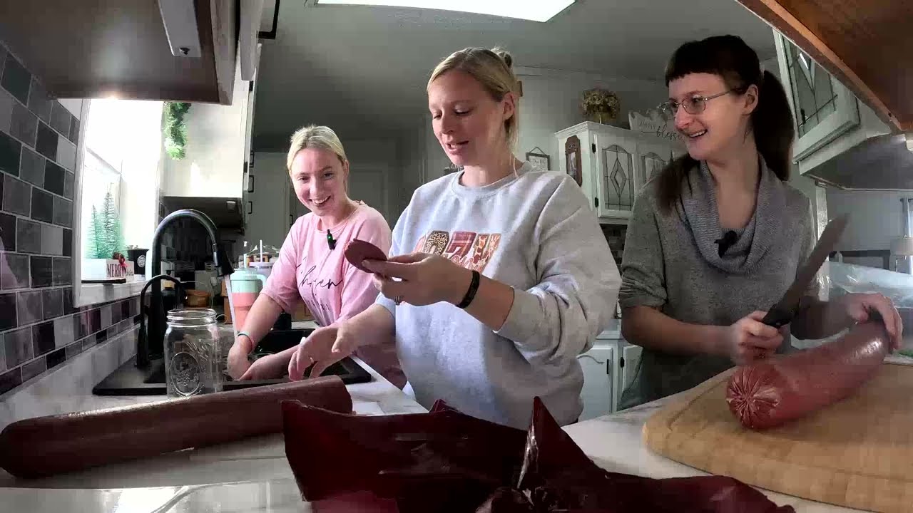 Canning Bologna & Hot Dogs The Amish Way