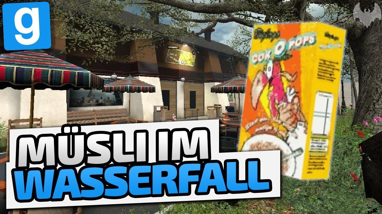 Müsli im Wasserfall - ♠ Garry's Mod: Prop Hunt ♠ - Deutsch German - Dhalucard