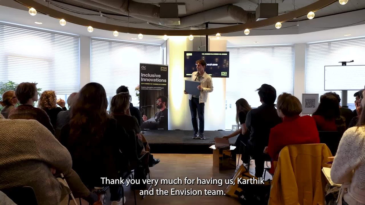 Speaksee: A CaptionCast Service For People With Hearing Loss - Demo from #InIn24