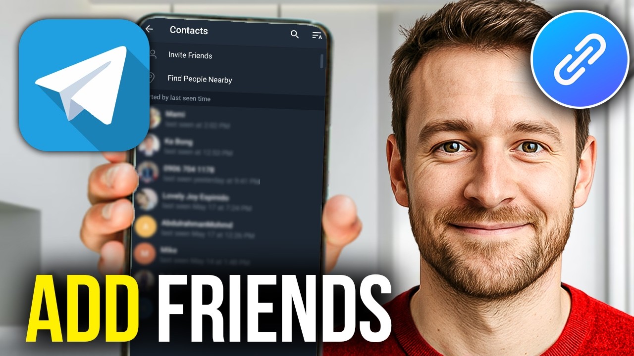 How To Add Friends on Telegram - Invite Friends to Use Telegram