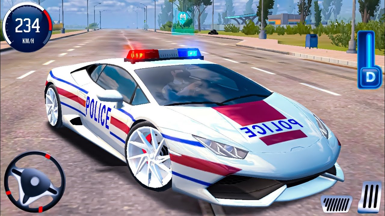  العاب سيارات , لعبة محاكاة , لعبة قيادة - Police Simulator Patrol Officer - Android GamePlay 