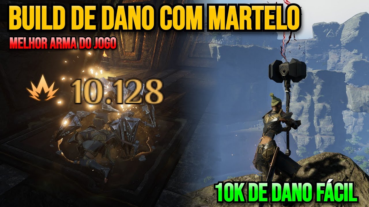 BUILD DE MARTELO MAIS FORTE DO SOULMASK! DANO ABSURDO 10K DE DANO F&Aacute;CIL!