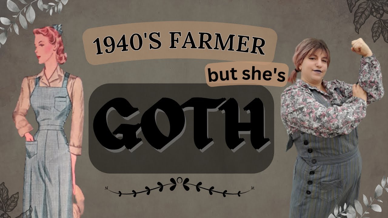 Turning Myself into a 1940s Gothic Farmer