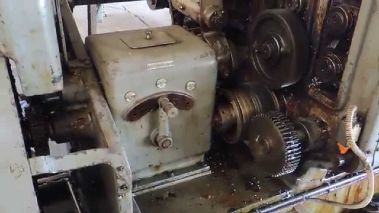 Wire spring coiler machine WAFIOS