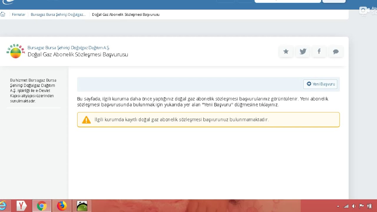 E-DEVLET &Uuml;ZERİNDEN DOĞALGAZ ABONELİK BAŞVURUSU NASIL YAPILIR?