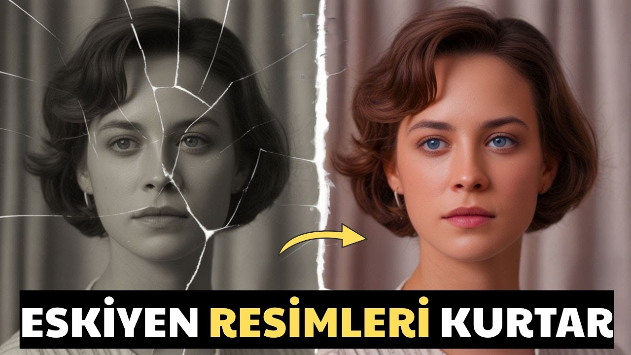 Yırtılmış Olsa Bile DÜZELTİYOR | Üstelik Ücretsiz Bir Yapay Zeka Sitesi İle