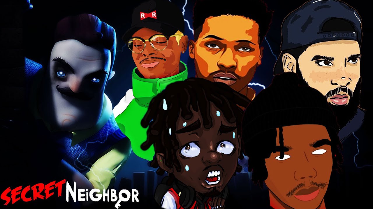 SecretNeighbor -  w/ imDontai Berleezy RatedPG RicoTheGiant (twitch funny moments)