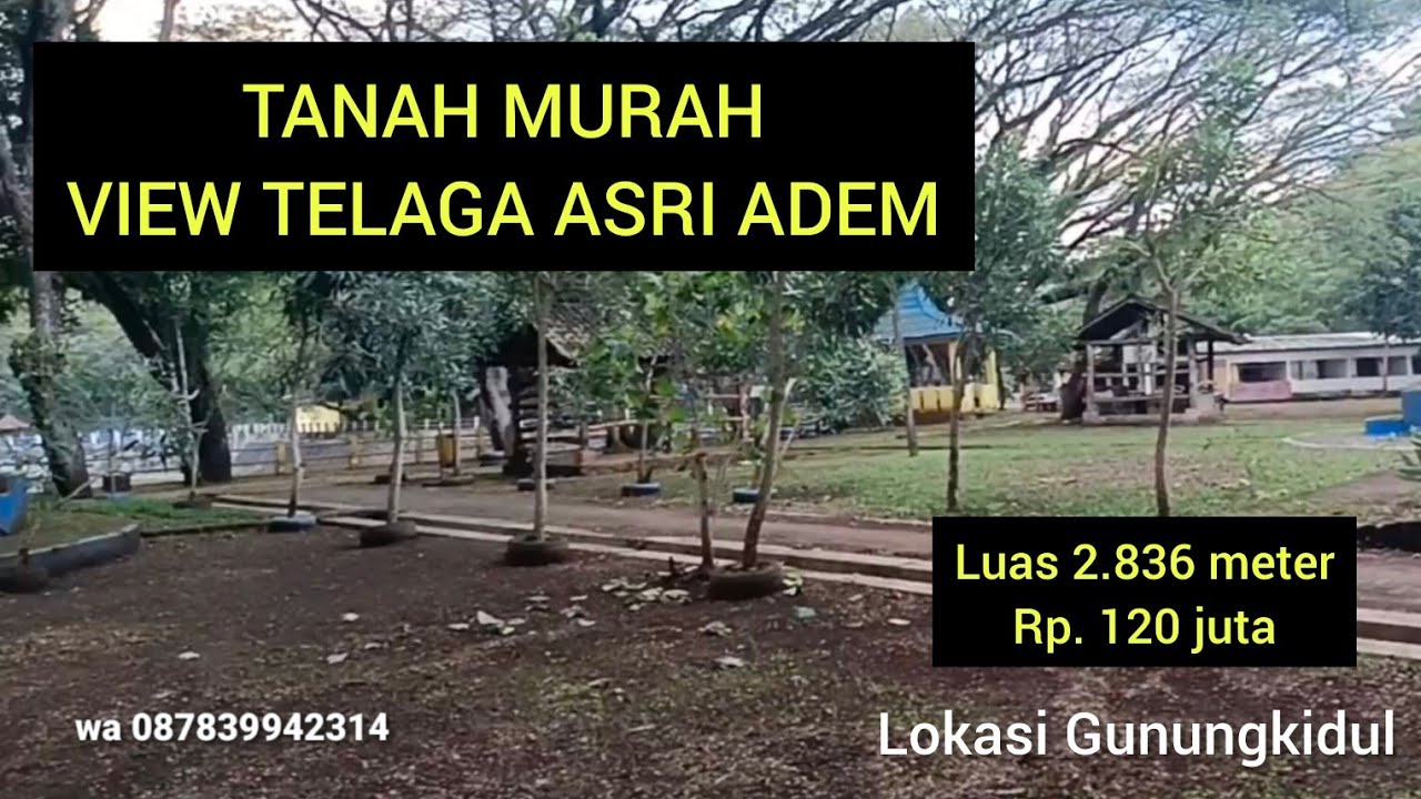 TANAH MURAH VIEW TELAGA ASRI👍👍👍