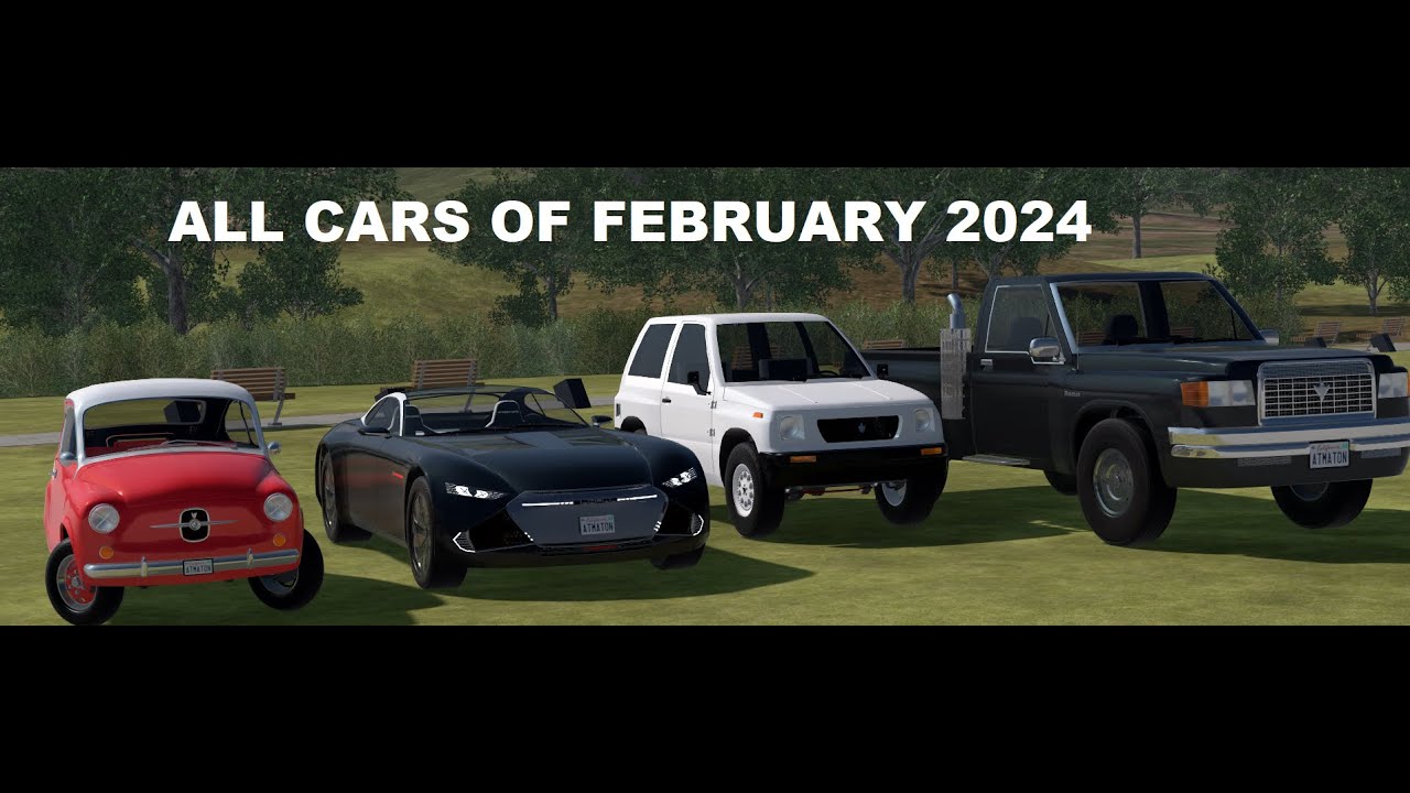 ALL CARS OF FEBRUARY 2024 (Automation)