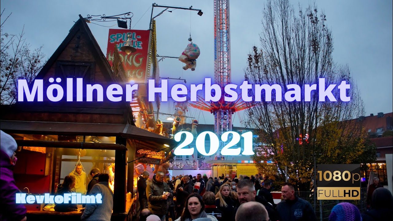 Jahrmarkt im Herzen von Mölln! | Möllner Herbstmarkt 2021 [FullHD/50p] KevkoFilmt