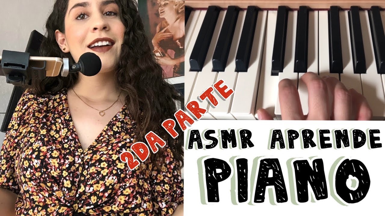 ASMR - Clase de PIANO *2da parte* (español Mx)