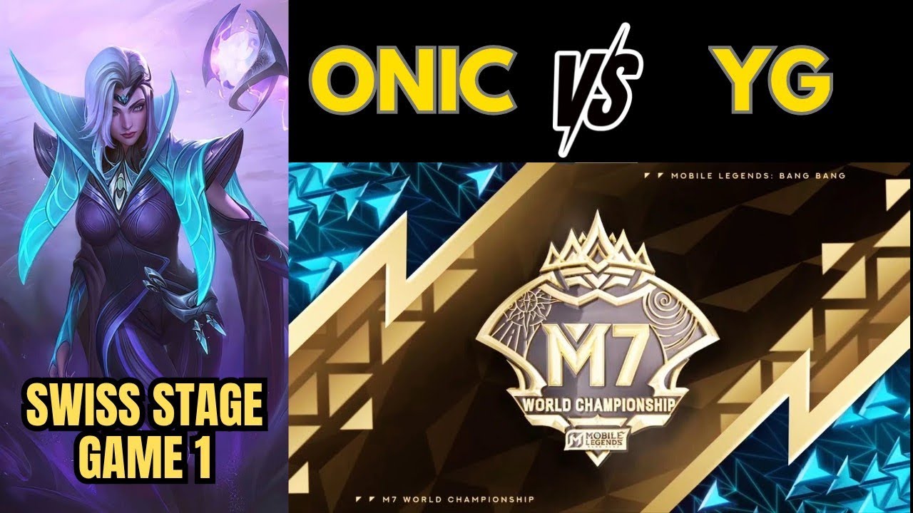 KEWALAHAN!! | Game 1 Highlight ONIC vs YG | M7 world champion mobile legend