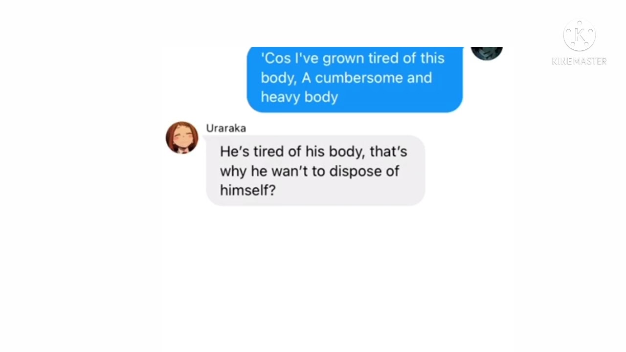 MHA LYRIC PRANK (BODY) Villain Deku pt 6
