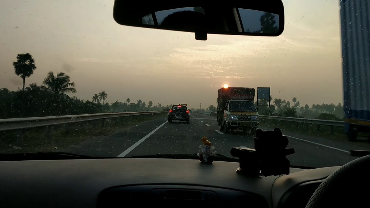 Early morning salem to attur NH road drive