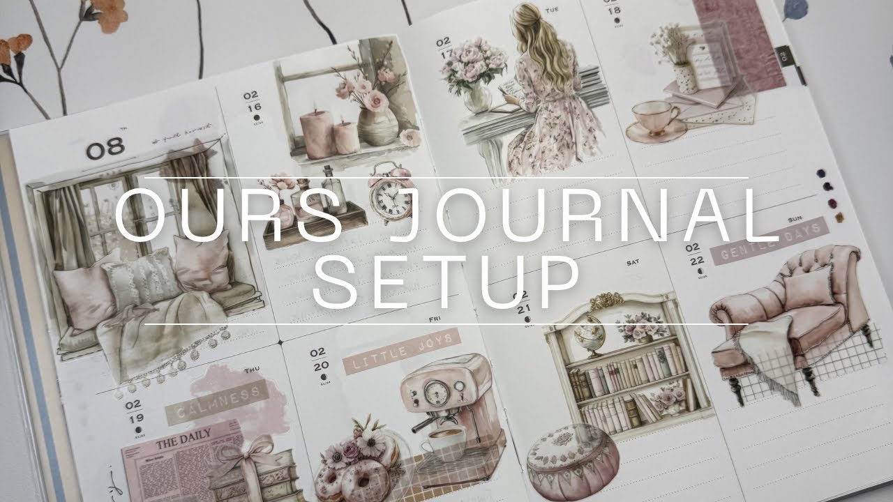 ОФОРМЛЕНИЕ НАШЕГО ЖУРНАЛА | Неделя 8 | The Pretty Pink Co