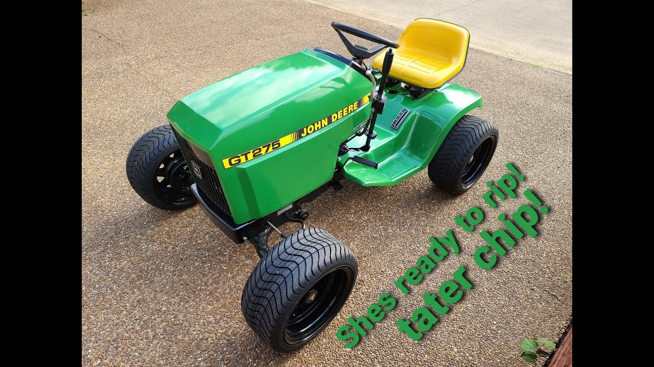 John Deere Race Mower with a Honda Fourtrax 250 Engine Part 13 The end....