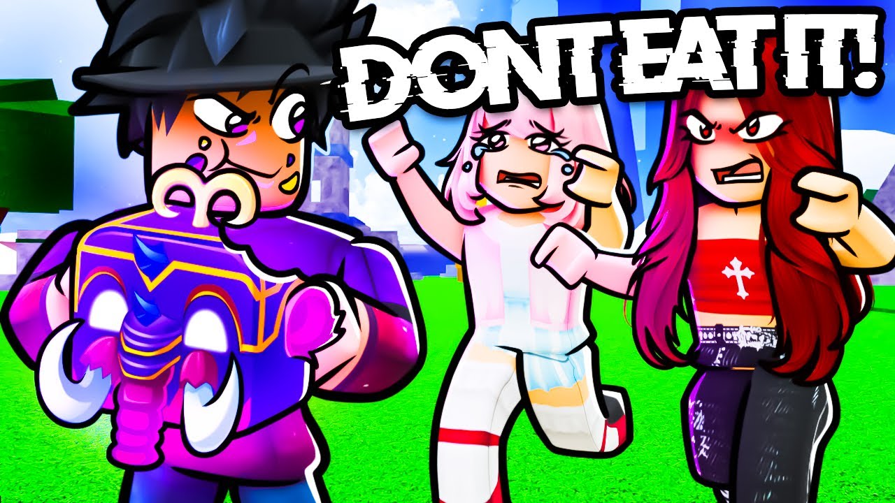Eating MAMMOTH FRUIT Infront Of DESPERATE GOLD DIGGERS! (Roblox Blox Fruits)