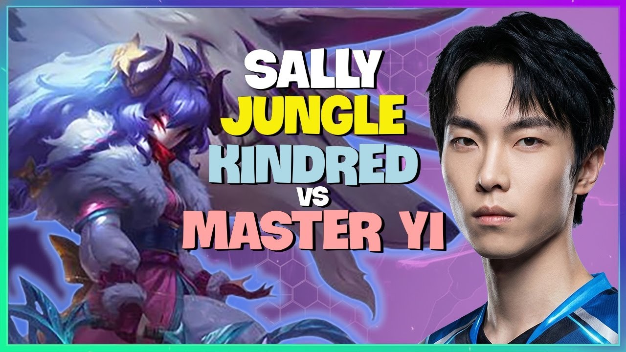 Sally UNSTOPPABLE Jungle Timing: Challenger Kindred Execution Engsub